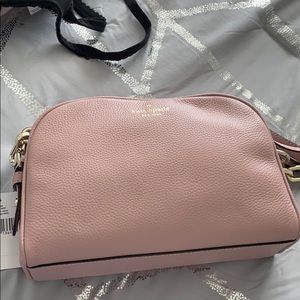 Pink Kate spade cross body bag